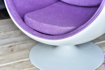Кресло яйцо напольное OVALIA CHAIR (Белое)