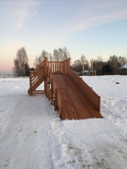 Зимняя горка MoyDvor SWAN-1