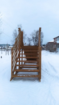 Зимняя горка "IgraGrad Snow Fox Start", скат 4 м