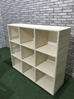 Полка с ящиками, 9 ячеек