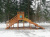 Зимняя горка "IgraGrad Snow Fox Start", скат 4 м